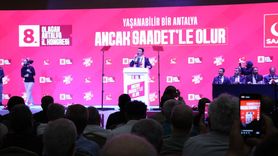 Saadet Partisi Genel Başkanı Arıkan Antalya'da Konuştu
