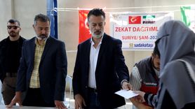 Sadakataşı Derneği'nden Şam'da Yardım Seferberliği