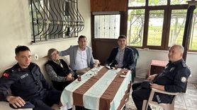 Samsun'da Anneler Günü'nde Şehit Annesine Ziyaret