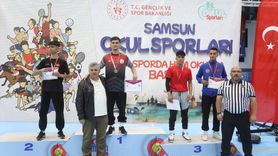 Samsun'da Bilek Güreşi Gençler A Türkiye Birinciliği Müsabakaları Tamamlandı