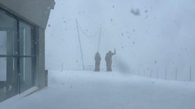 Tahtalı Dağı'nda Kar Yağışı Güzellikleri