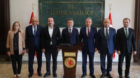 Tarım ve Orman Bakanı İzmir'de Valiliği Ziyaret Etti
