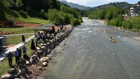 Trabzon'da İlk Rafting Parkuru Hizmete Girdi