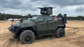 Türk Zırhlısı Litvanya'da Askeri Gösteri Düzenliyor