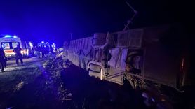 Van'da Yolcu Otobüsü Devrildi: 28 Yaralı