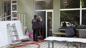 Yangın Sebebiyle Hasar Oluştu