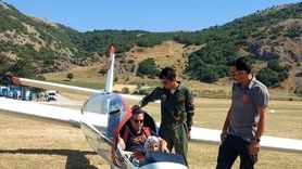 83 Yaşındaki Kadının Uçma Hayali Gerçekleşti