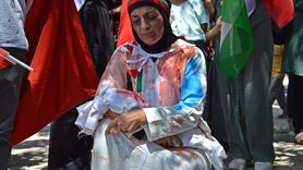 Adıyaman'da Gazze'ye Yönelik Saldırılara Protesto