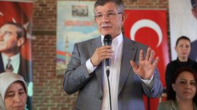 Ahmet Davutoğlu Edirne'de Partililerle Bir Araya Geldi