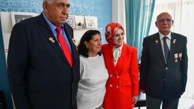 Aile ve Sosyal Hizmetler Bakanı Göktaş'tan Kıbrıs Gazisine Ziyaret