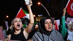 Ankara'da Küresel Gazze Yürüyüşü İçin Destek Yürüyüşü