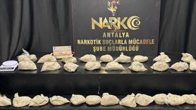 Antalya'da Uyuşturucu Operasyonu: 15 Kilogram Eroin Ele Geçirildi