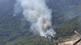 Antalya Finike'de Şiddetli Orman Yangını