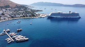 AROYA Cruises Bodrum'a İlk Kez Demir Attı