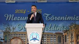 Bakan Alparslan Bayraktar, Tevfik İleri Anadolu İmam Hatip Lisesi Mezuniyet Törenindeydi