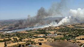 Balıkesir'de Tarım Arazisinde Yangın Yönetimi