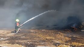 Balıkesir'de Tarım İşletmesinde Yangın Kontrol Altına Alındı