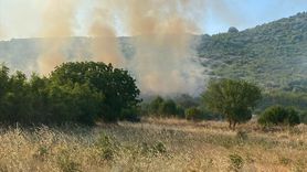 Balıkesir'de Tarım Arazisindeki Yangın Kontrol Altına Alındı