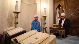 Bayburt'ta Hafızlık Eğitimini Tamamlayan Öğrenci Bir Günde Kur'an-ı Kerim'i Hatmetti