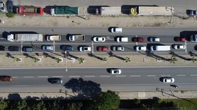Bayramda İzmir-Ankara Kara Yolunda Yoğun Trafik