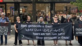 Belgrad'da Gazze İçin Soykırıma Son Çağrısı