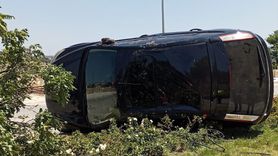 Bilecik'te Otomobil Devrildi, 5 Kişi Yaralandı