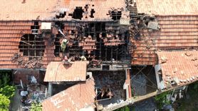 Bursa'da Ahşap Evde Yangın Çıktı, Ekipler Müdahale Etti