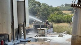 Çanakkale'de Fabrika Patlaması Sonrası Yangın