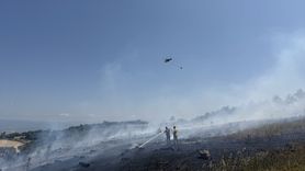 Çanakkale'de Orman Yangını Kontrol Altına Alındı