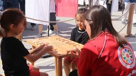 Çankırı'da Geleneksel Oyunlar Tırı Öğrencilerle Buluştu