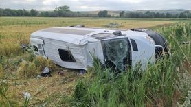 Çorum'da Minibüs Devrildi: 15 Yaralı