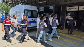 Denizli'de Fabrikadan Hırsızlık Şüphelileri Yakalandı