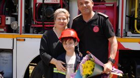 Düzce Belediyesi'nden İtfaiye Personeline Duygu Dolu Babalar Günü Sürprizi