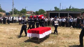 Edirne'de Kıbrıs Gazisi İsmail Mardin Son Yolculuğuna Uğurlandı