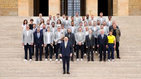 Fenerbahçe Beko, Anıtkabir'i Ziyaret Etti