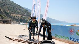 Fethiye'de Deniz Dibi ve Kumsal Temizliği Etkinliği