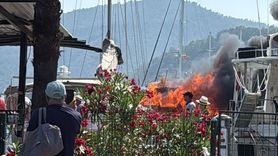 Fethiye'de Teknede Çıkan Yangın Kontrol Altına Alındı