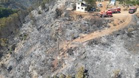 Gazipaşa'da Orman Yangını Kontrol Altına Alındı