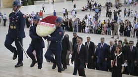 Güzel Sanatlar Genel Müdürlüğü Anıtkabir'i Ziyaret Etti