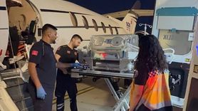 Hatay'dan Ankara'ya Ambulans Uçakla Sağlık Sevkı
