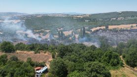 İnegöl'deki Yangın Kontrol Altına Alındı