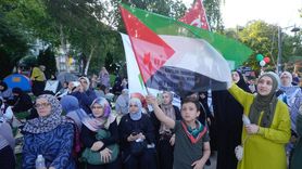 İstanbul'da Gazze İçin 48 Saatlik Nöbet Eylemi Devam Ediyor