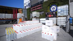 İstanbul'da Sahte İçki Operasyonu: 9 Gözaltı