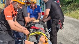 İzmir'deki Yamaç Paraşütü Kazasında Bir Yaralı