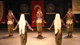 Karaman'da Halk Oyunları Yıldızlar Türkiye Şampiyonası