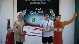 Kayseri Yeşilay ERVA Spor Kulübü'nden Şampiyon Miniklere Ödül