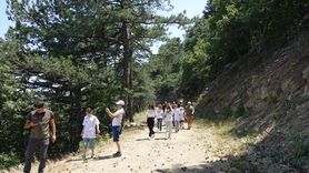 Kazdağları'nda Baba-Çocuk Doğa Kampı Düzenlendi