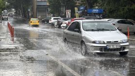 Kırklareli'nde Aniden Gelen Sağanak Yağmur Yaşamı Olumsuz Etkiledi