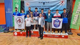 Kırşehir'de Masa Tenisi Türkiye Şampiyonası Tamamlandı