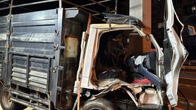 Kocaeli'de Kamyonet Kaza Yaptı